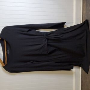 NWT Aerie Basic Black-tie front dress Medium